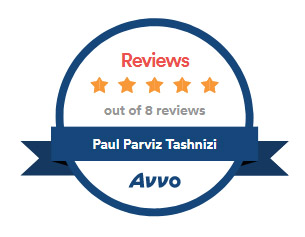 Avvo reviews banner showing average rating